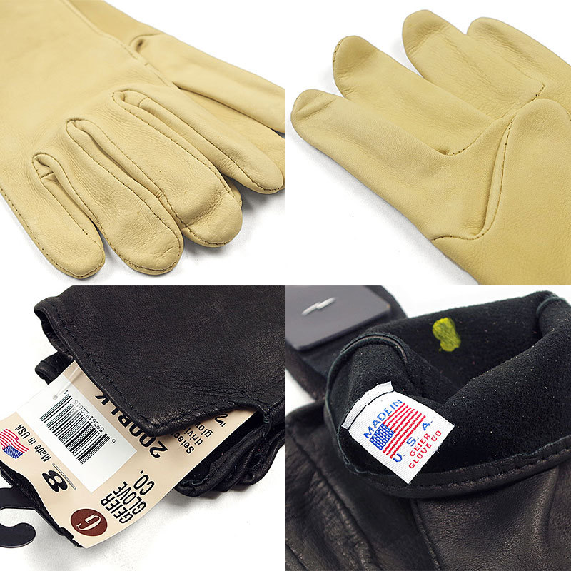ガイヤーグローブ GEIER GLOVE #200 ディアスキン レザーグローブ (米国製 アメリカ製 Deerskin Glove 革手袋） |  Jalana（ジャラーナ）