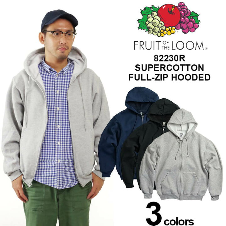 FRUIT OF THE LOOM ジップアップパーカー made in usa 楽天市場 
