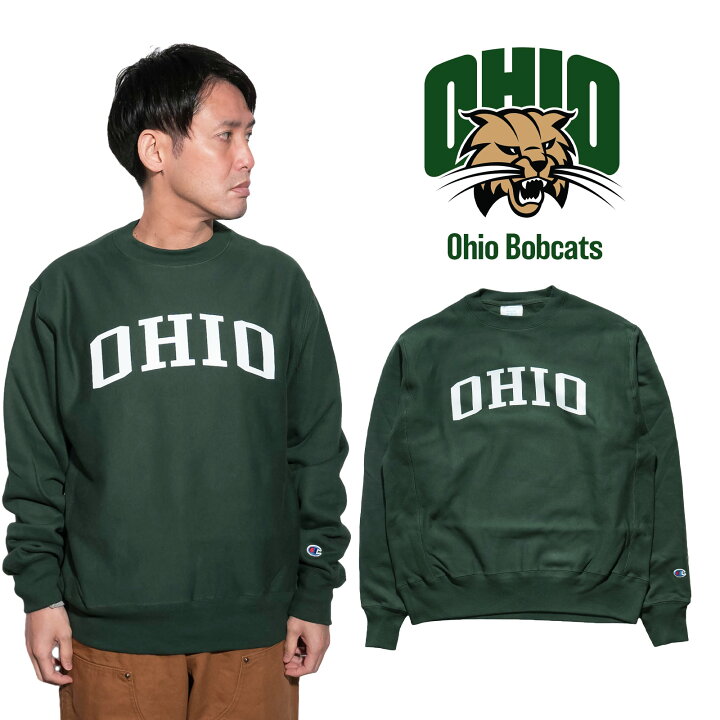 楽天市場】チャンピオン Champion リバースウィーブ OHIO UNIVERSITY 