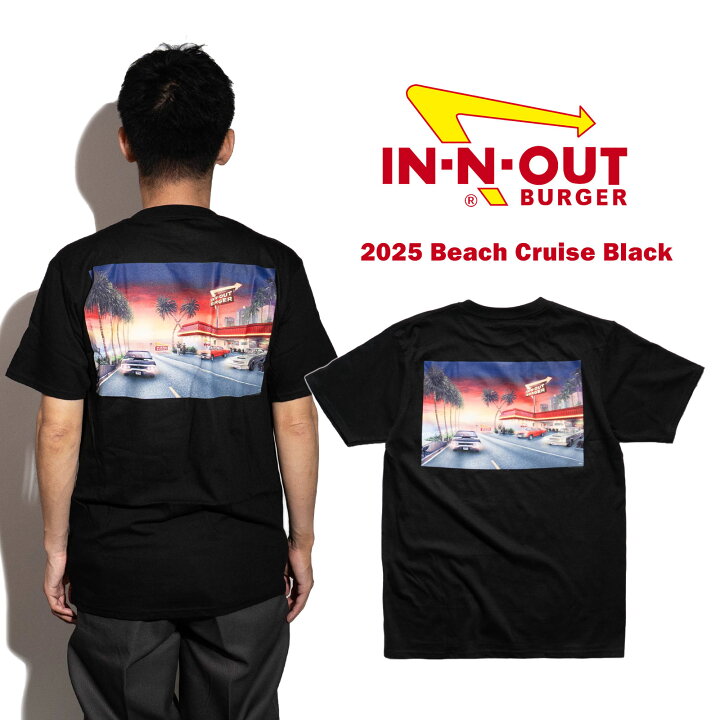 楽天市場】インアンドアウトバーガー 半袖 Tシャツ 2025 ビーチ