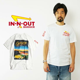 インアンドアウトバーガー 半袖 Tシャツ 1994 45周年アニバーサリー ホワイト (メンズ S-XXL In-N-Out Burger ご当地Tシャツ 海外買い付け スーベニア)