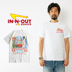インアンドアウトバーガー 半袖 Tシャツ 1990 ’57 ベト ホワイト (メンズ S-XXL In-N-Out Burger ご当地Tシャツ 海外買い付け スーベニア)
