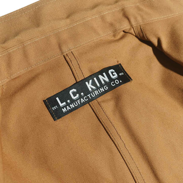 楽天市場】L.C.キング LOT46LC カバーオール ブラウン ダック 