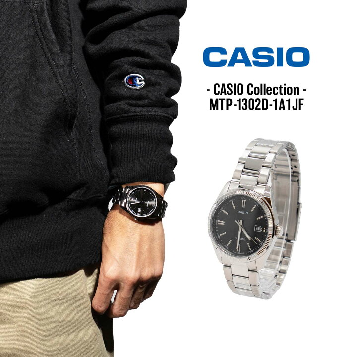 楽天市場】カシオ CASIO MTP-1302D-1A1JF ｜ メンズ クラシック 