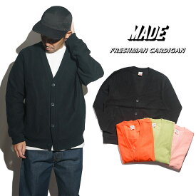 【クーポン配布中】メイドブランクス MADE BLANKS フレッシュマンカーディガン ｜ メンズ S-XXL コーデュロイ カーディガン コットン
