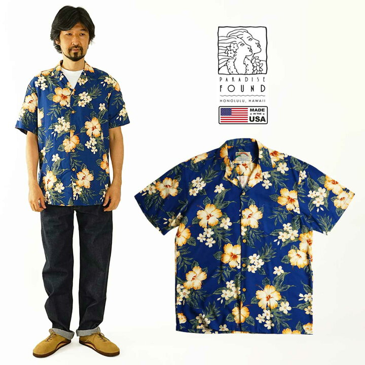楽天市場】パラダイスファウンド PARADISE FOUND アロハシャツ 