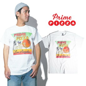 プライムピザ Prime PIZZA 半袖 Tシャツ サンセット ｜ メンズ S-XXL Prime PIZZA ご当地Tシャツ 海外買い付け スーベニア