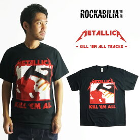 ロッカビリア ROCKABILIA バンドTシャツ メタリカ キルエムオール (メンズ S-XXL)