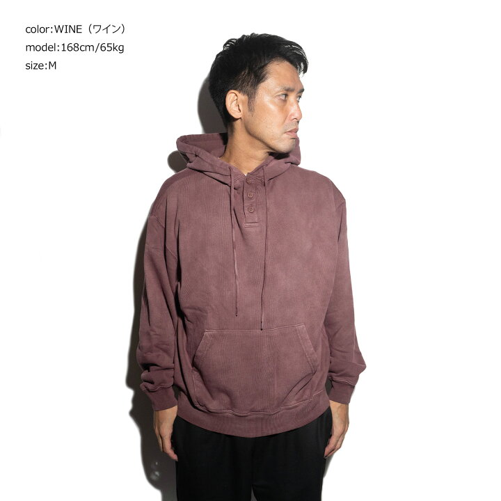 クーポン配布中 スクリーンスターズ SCREEN STARS ヘンリーネックパーカ 2423-021SS メンズ M-XL スウェット パーカー 裏パイル Jalana ジャラーナ