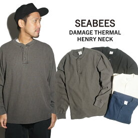 シービーズ SEABEES サーマルヘンリーネック ｜ メンズ M-L