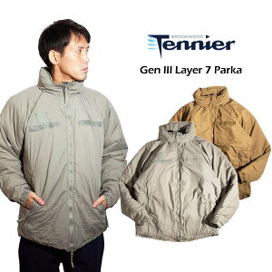 �e�j�A�[�C���_�X�g���[�Y Tennier Industries GEN3 ECWCS ���x��7 �p�[�J �b �����Y XS S M L XL LEVEL7 �ČR �h�� �~���X�y�b�N MADE IN USA �č��� �A�����J��