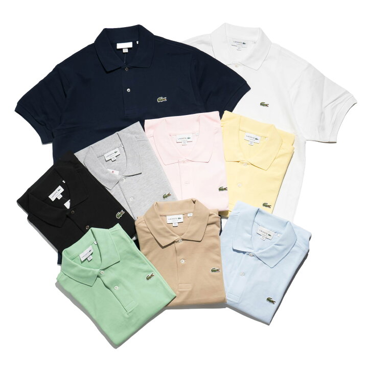 楽天市場】ラコステ LACOSTE L1212/L1264 半袖 ポロシャツ メンズ 
