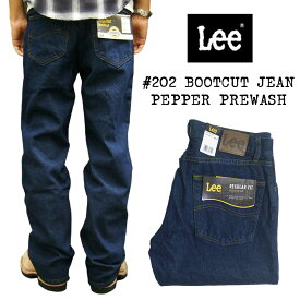 リー Lee #202 ブーツカット ジーンズ ペッパープリウォッシュ (BOOTCUT JEAN Pepper Prewash）