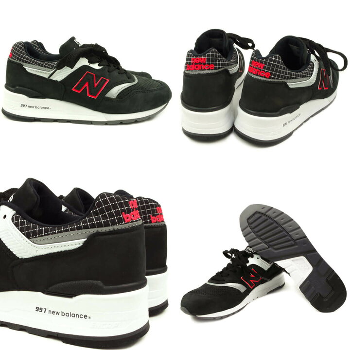 楽天市場】ニューバランス new balance M997CR ブラック/ホワイト 