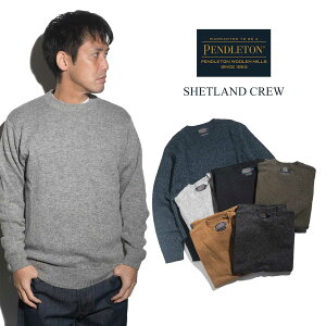 �y���h���g�� PENDLETON �E�[�� �Z�[�^�[ �V�F�b�g�����h �N���[�l�b�N �b �Z�[�^�[ �����Y �u�����h SHETLAND CREWNECK ��� �V�F�b�g�����h�N���[ �ۉ� �s���A���@�[�W���E�[�� �T�C�Y XS-XXL