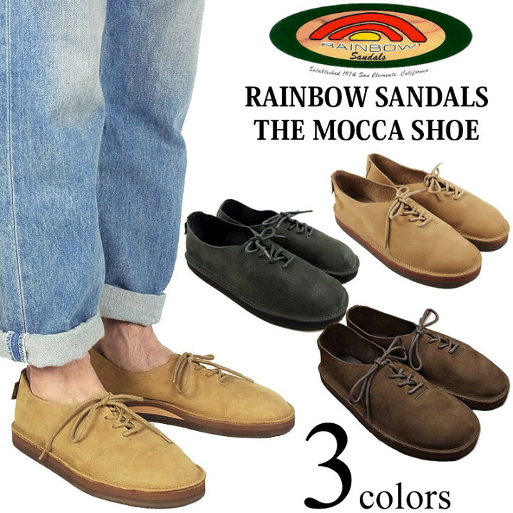 楽天市場】レインボーサンダル RAINBOW SANDALS ザ モカシュー ｜ THE  
