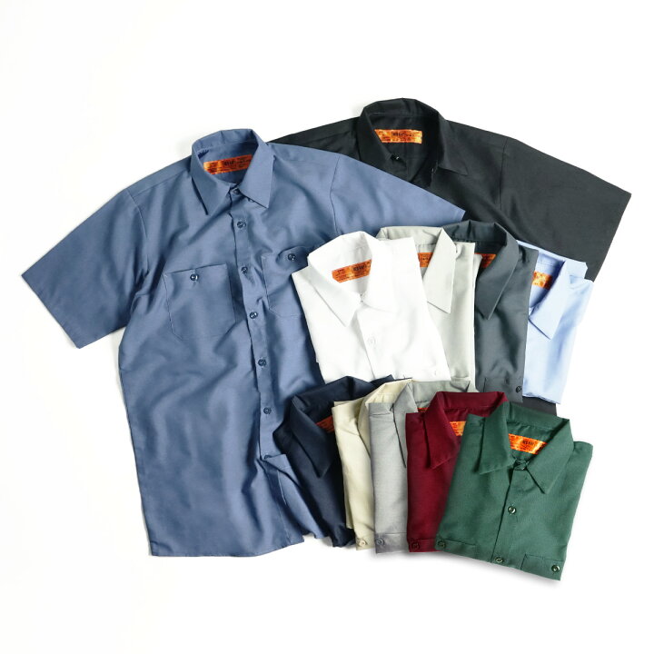 楽天市場】レッドキャップ REDKAP #SP24 半袖 インダストリアル ワークシャツ 無地 INDUSTRIAL S/S WORK SHIRT | メンズ 半袖シャツ シワに強く、汚れにくい ワークブランド ホワイト ネイビー ブラック グレー ブルー 白 黒 紺 : Jalana(ジャラーナ) 楽天市場】レッドキャップ REDKAP #SP24 半袖 インダストリアル ワークシャツ 無地 INDUSTRIAL S/S WORK SHIRT | メンズ 半袖シャツ シワに強く、汚れにくい ワークブランド ホワイト ネイビー ブラック グレー ブルー 白 黒 紺 : Jalana(ジャラーナ)
