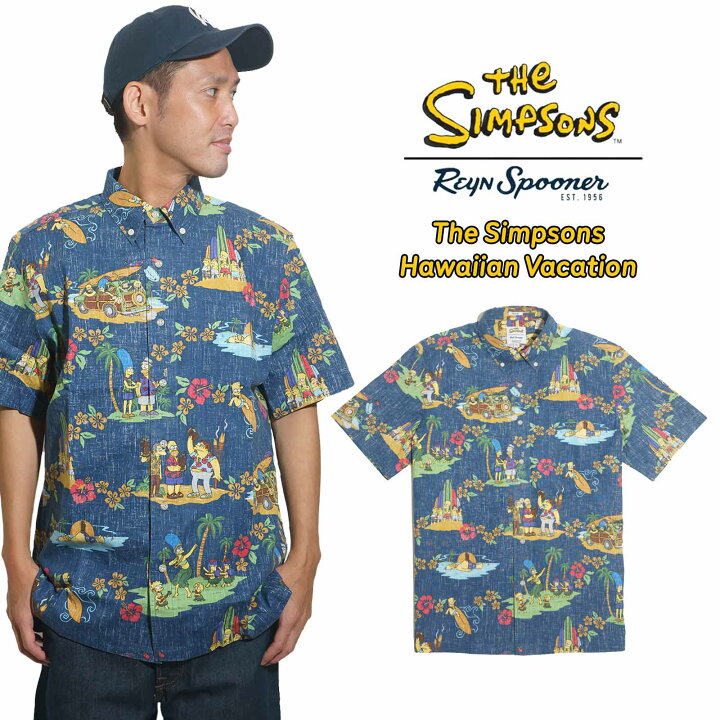 楽天市場】レインスプーナー × ザ・シンプソンズ REYN SPOONER X The 