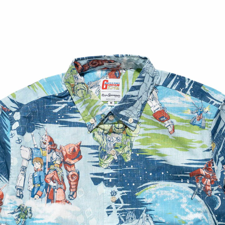 楽天市場】レインスプーナー REYN SPOONER ガンダム アロハシャツ 