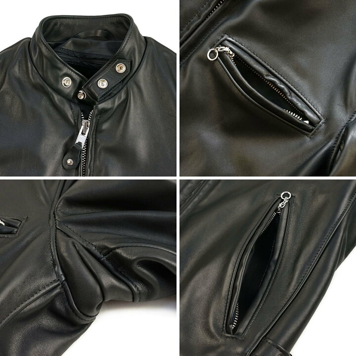楽天市場】ショット SCHOTT 141 シングルライダース ブラック(アメリカ 