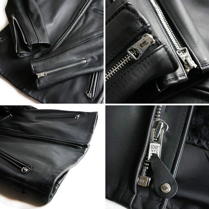 楽天市場】ショット SCHOTT 641 スタンドカラー シングルライダース 