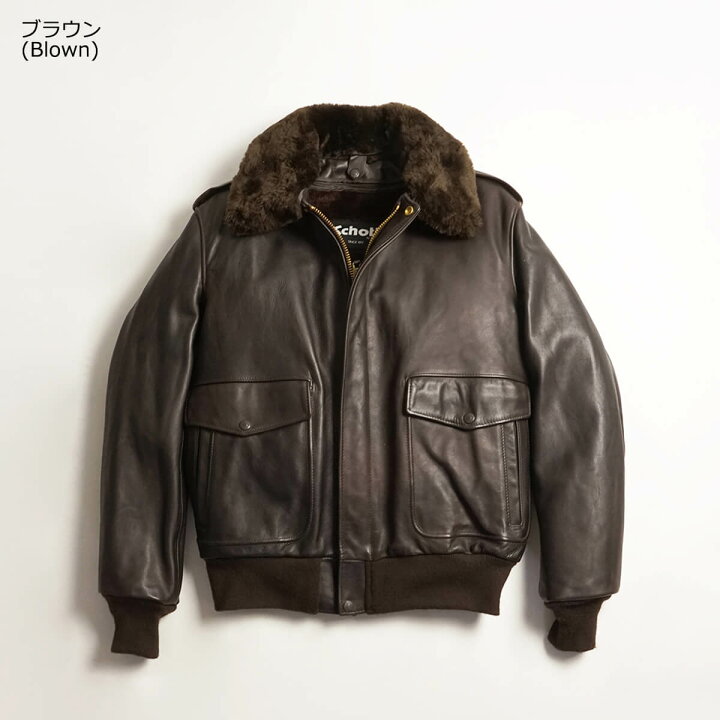 楽天市場】【クーポン配布中】ショット SCHOTT 184SM A-2 レザー 