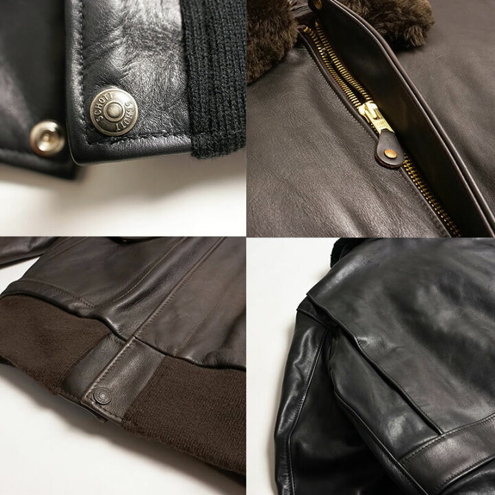 楽天市場】ショット SCHOTT 184SM A-2 レザーフライトジャケット 