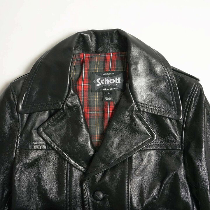 楽天市場】ショット SCHOTT 645 カウハイド レトロ カーコート 