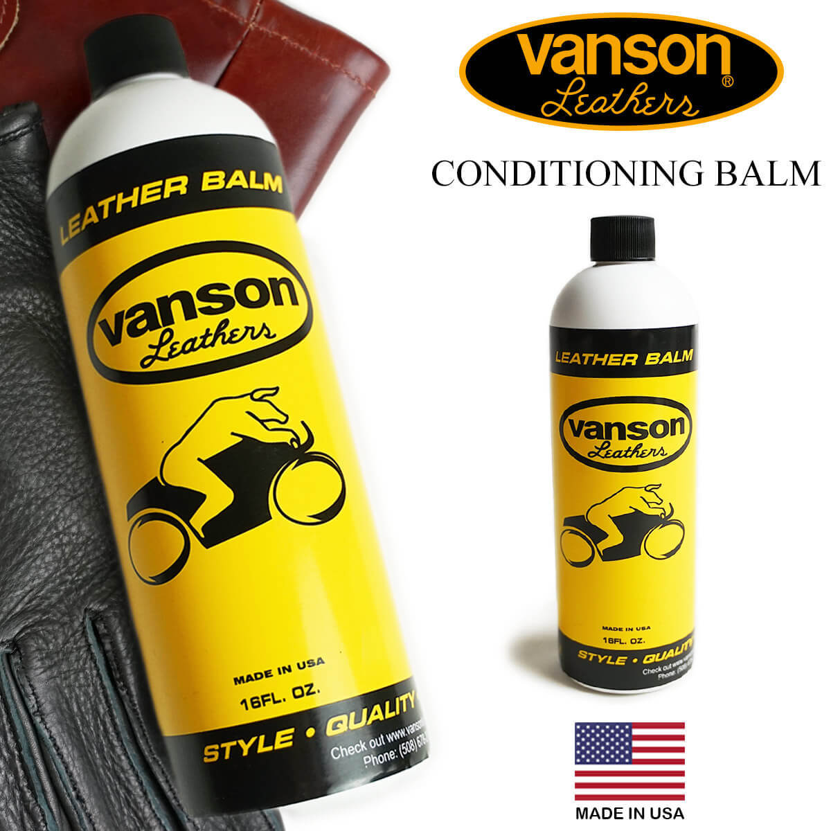 バンソン VANSON ケアオイル 最安値に挑戦 コンディショニングバーム BALM 激安特価品 CONDITIONING