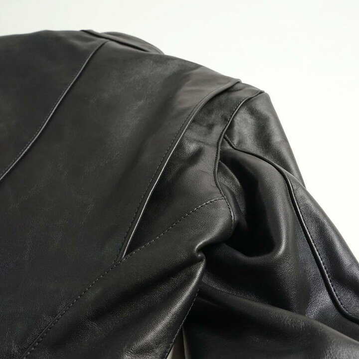 楽天市場】バンソン VANSON MODEL B シングル ライダース ブラック 