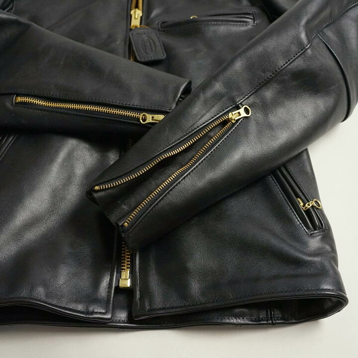 楽天市場】バンソン VANSON MODEL B シングル ライダース ブラック  
