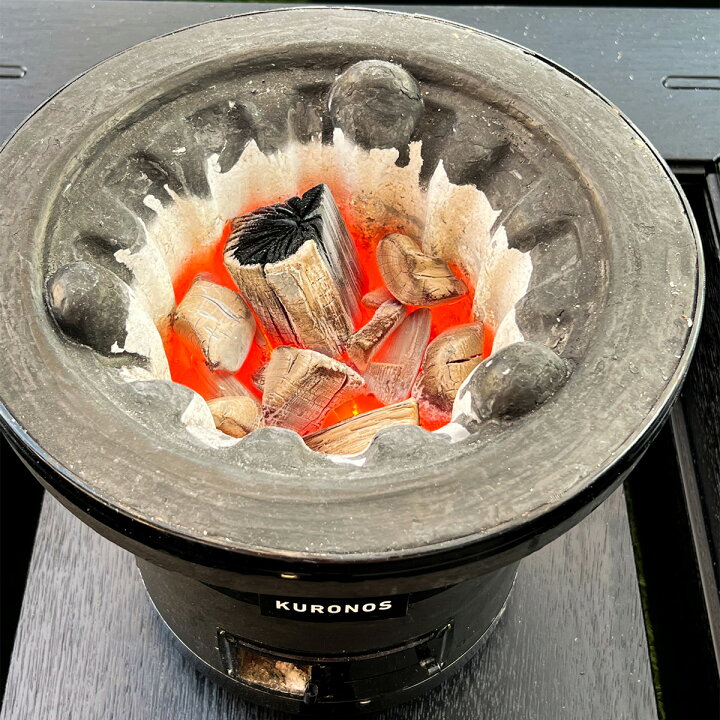 楽天市場】七輪 黒 黒七輪 9号 KURONOS クロノス 日本製 珪藻土 