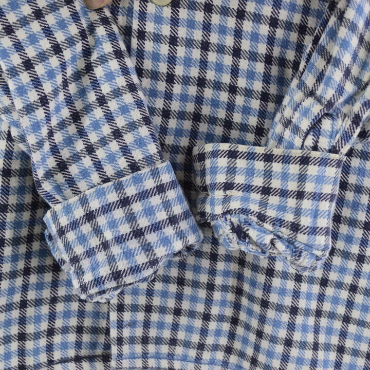 楽天市場】古着 50年代 SIMTEX オープンカラー 長袖 ヘビーネルシャツ  