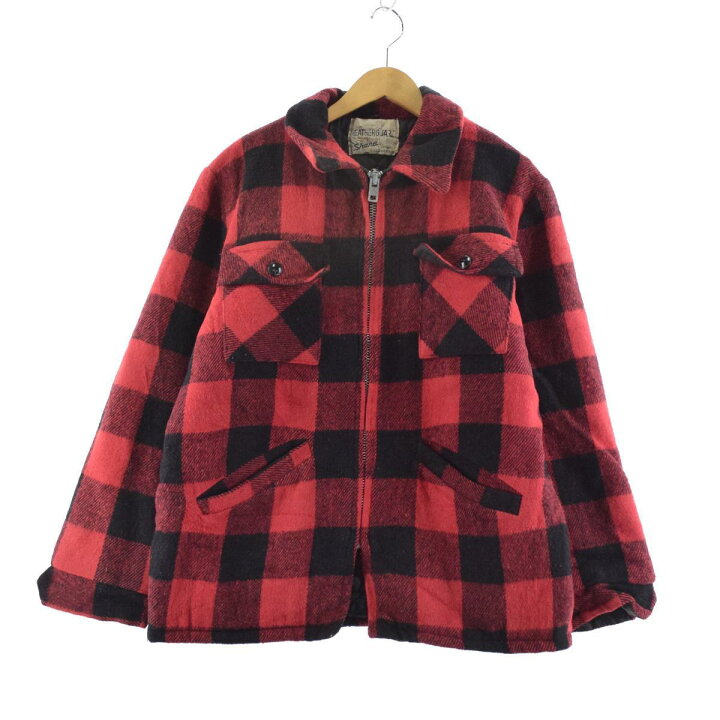 楽天市場】古着 Shane WEATHERGUARD バッファローチェック ウール 