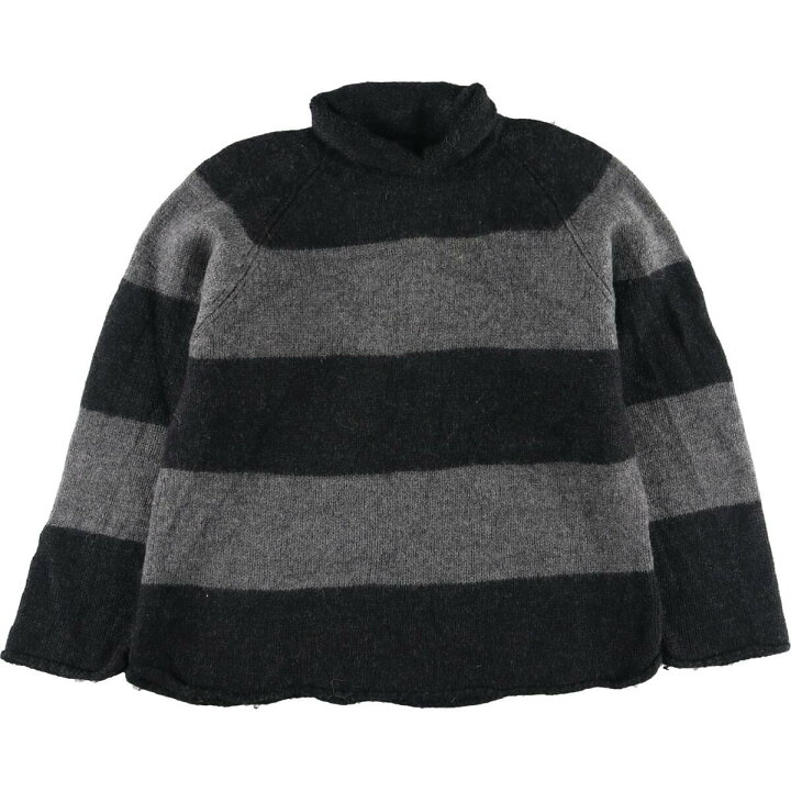 楽天市場】古着 90年代 ジェイクルー J.Crew ボーダー柄 ロールネック 