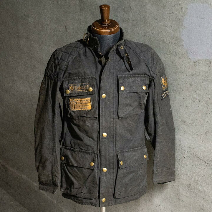 楽天市場】古着 希少サイズ 70年代 ベルスタッフ Belstaff TRIALMASTER 