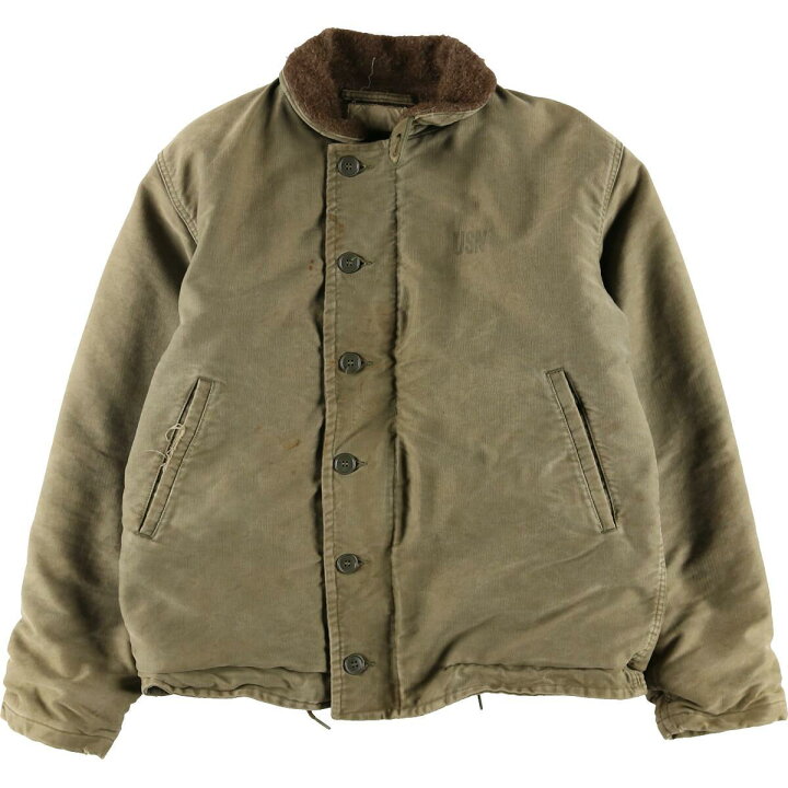 楽天市場】古着 40~50年代 米軍実品 U.S.NAVY N-1 後期型 ミリタリー 