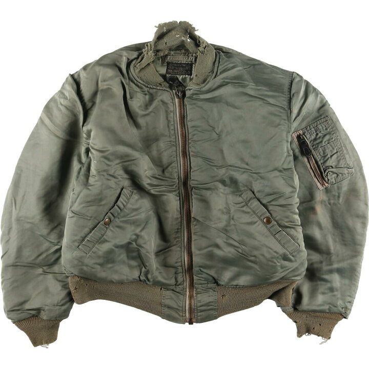 楽天市場】古着 50年代 米軍実品 U.S.AIR FORCE 黒タグ MA-1 初期型 
