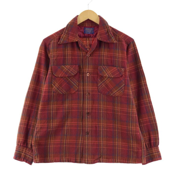 楽天市場】古着 70年代 ペンドルトン PENDLETON ボードシャツ チェック 