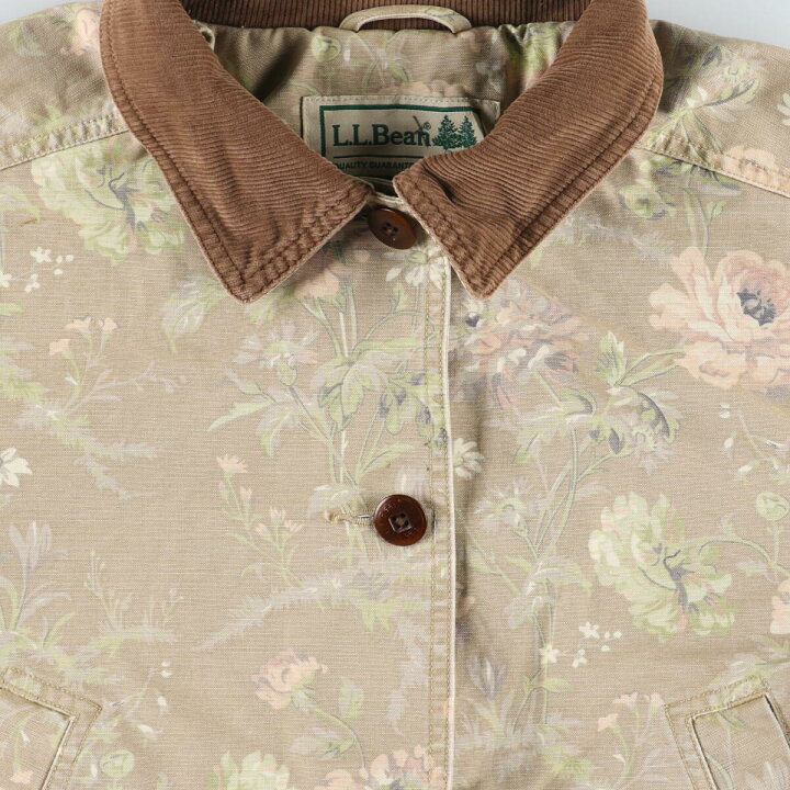 楽天市場】古着 エルエルビーン L.L.Bean 花柄 カバーオール 