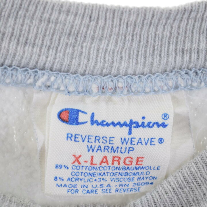 楽天市場】古着 80年代 チャンピオン Champion リバースウィーブ  
