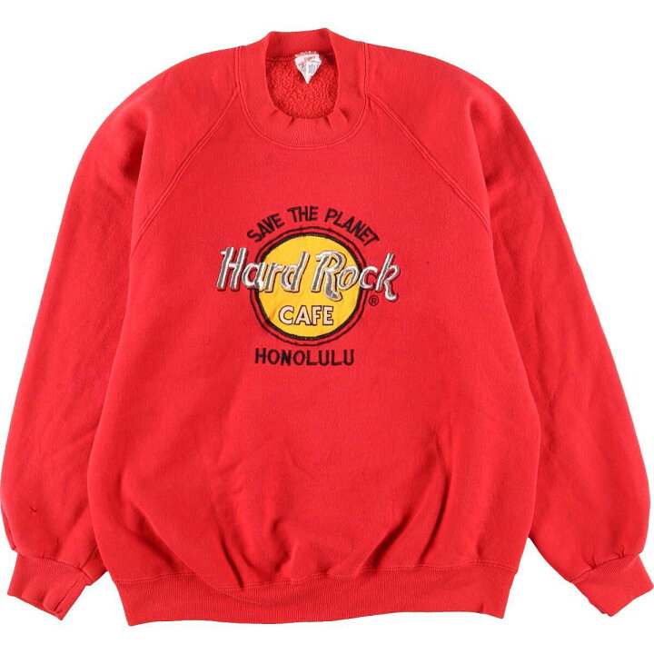 楽天市場】古着 90年代 ラッセル Russell HARD ROCK CAFE ハードロック  