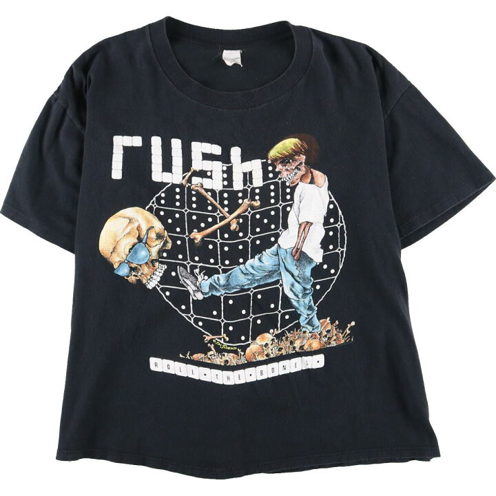 楽天市場】古着 90年代 SPORTS WEAR RUSH ラッシュ ROLL THE BONES 