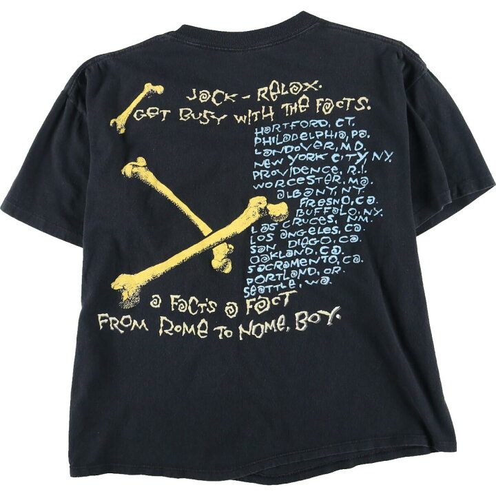 楽天市場】古着 90年代 SPORTS WEAR RUSH ラッシュ ROLL THE BONES  