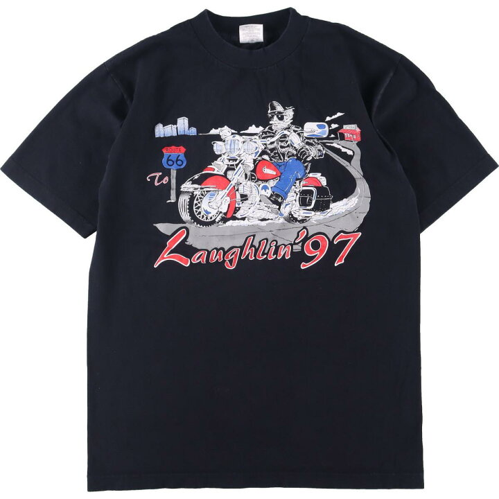 楽天市場】古着 90年代 Murina モーターサイクル バイクTシャツ USA製 