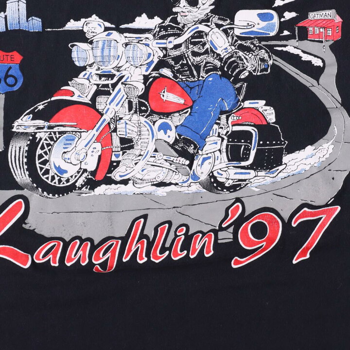 楽天市場】古着 90年代 Murina モーターサイクル バイクTシャツ USA製 