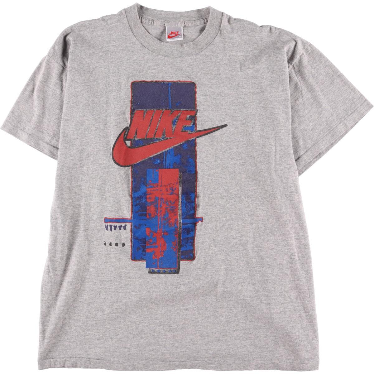 楽天市場】古着 90年代 ナイキ NIKE 銀タグ ロゴプリントTシャツ USA製