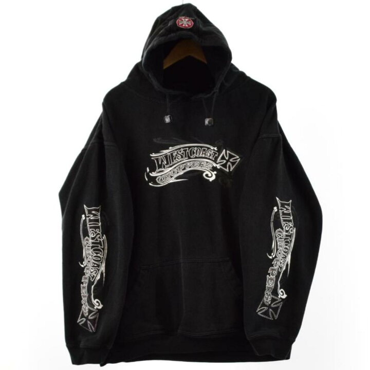 VINTAGE ヴィンテージ 90s WEST COAST CHOPPERS Big Graphics Hoodie 