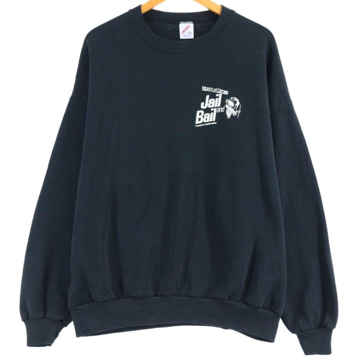 楽天市場】古着 90年代 ジャージーズ Jerzees 両面プリント プリント 
