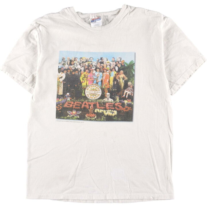 楽天市場】古着 90年代 ヘインズ Hanes THE BEATLES ビートルズ Sgt 